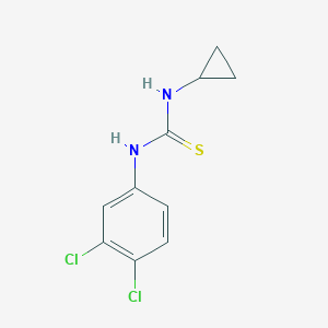 molecular formula C10H10Cl2N2S B452599 1-Cyclopropyl-3-(3,4-dichlorophenyl)thiourea 
