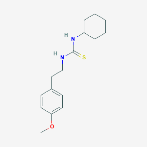 1-Cyclohexyl-3-[2-(4-methoxyphenyl)ethyl]thiourea