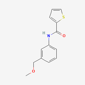 molecular formula C13H13NO2S B4526289 N-[3-(methoxymethyl)phenyl]-2-thiophenecarboxamide 