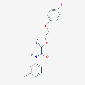 5-[(4-iodophenoxy)methyl]-N-(3-methylphenyl)-2-furamide