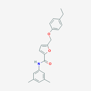 N-(3,5-dimethylphenyl)-5-[(4-ethylphenoxy)methyl]furan-2-carboxamide