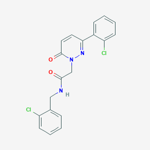 N-(2-chlorobenzyl)-2-[3-(2-chlorophenyl)-6-oxopyridazin-1(6H)-yl]acetamide