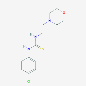 1-(4-chlorophenyl)-3-[2-(morpholin-4-yl)ethyl]thiourea