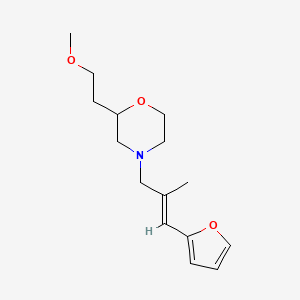 4-[(2E)-3-(2-furyl)-2-methylprop-2-en-1-yl]-2-(2-methoxyethyl)morpholine