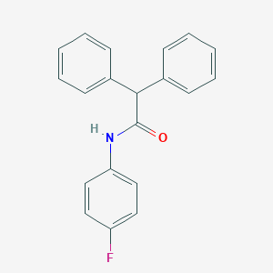 molecular formula C20H16FNO B452796 N-(4-fluorophenyl)-2,2-diphenylacetamide 