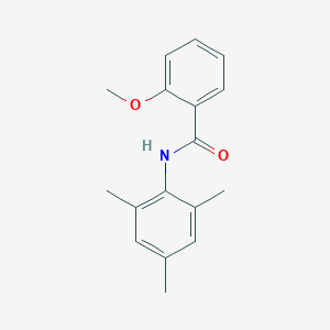 molecular formula C17H19NO2 B452801 2-methoxy-N-(2,4,6-trimethylphenyl)benzamide CAS No. 98090-61-0