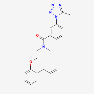 N-[2-(2-allylphenoxy)ethyl]-N-methyl-3-(5-methyl-1H-tetrazol-1-yl)benzamide