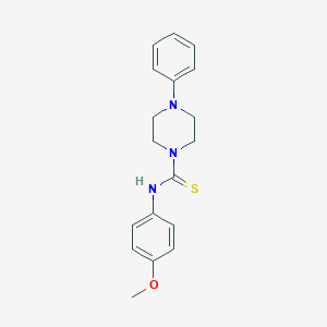 N-(4-methoxyphenyl)-4-phenylpiperazine-1-carbothioamide