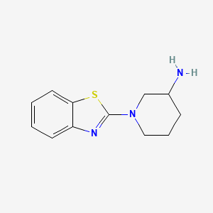 1-(1,3-benzothiazol-2-yl)-3-piperidinamine