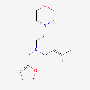 (2-furylmethyl)[(2E)-2-methylbut-2-en-1-yl](2-morpholin-4-ylethyl)amine