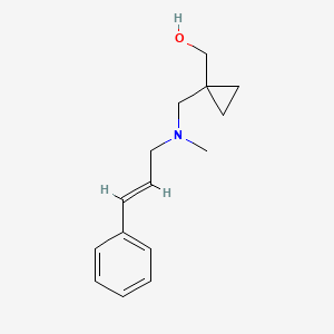 [1-({methyl[(2E)-3-phenylprop-2-en-1-yl]amino}methyl)cyclopropyl]methanol