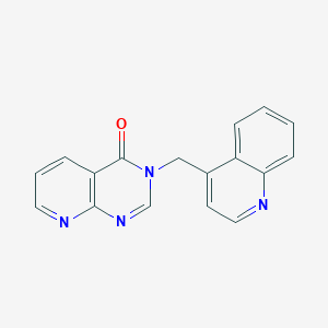 3-(quinolin-4-ylmethyl)pyrido[2,3-d]pyrimidin-4(3H)-one