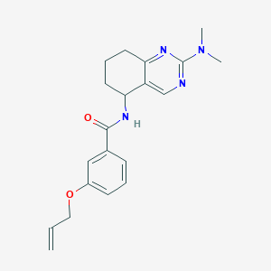 3-(allyloxy)-N-[2-(dimethylamino)-5,6,7,8-tetrahydro-5-quinazolinyl]benzamide