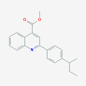 Methyl 2-(4-sec-butylphenyl)-4-quinolinecarboxylate