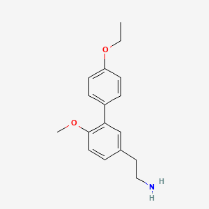 2-(4'-ethoxy-6-methoxybiphenyl-3-yl)ethanamine