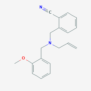 2-{[allyl(2-methoxybenzyl)amino]methyl}benzonitrile