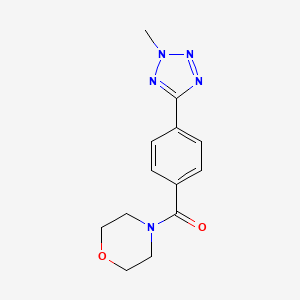 4-[4-(2-methyl-2H-tetrazol-5-yl)benzoyl]morpholine