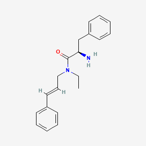 N-ethyl-N-[(2E)-3-phenyl-2-propen-1-yl]-D-phenylalaninamide hydrochloride