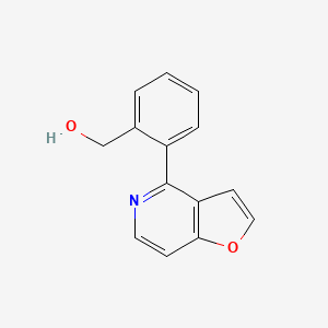 (2-furo[3,2-c]pyridin-4-ylphenyl)methanol