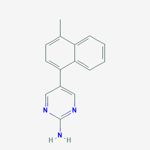 5-(4-methyl-1-naphthyl)pyrimidin-2-amine