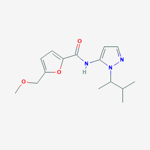 N-[1-(1,2-dimethylpropyl)-1H-pyrazol-5-yl]-5-(methoxymethyl)-2-furamide