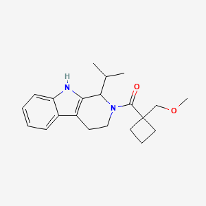 1-isopropyl-2-{[1-(methoxymethyl)cyclobutyl]carbonyl}-2,3,4,9-tetrahydro-1H-beta-carboline