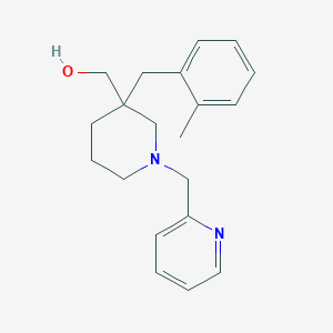 [3-(2-methylbenzyl)-1-(2-pyridinylmethyl)-3-piperidinyl]methanol