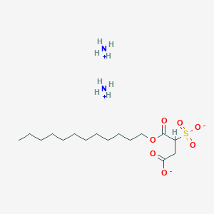 B045314 Diazanium;4-dodecoxy-4-oxo-3-sulfonatobutanoate CAS No. 123776-54-5