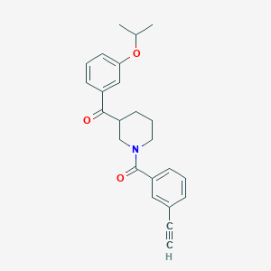 [1-(3-ethynylbenzoyl)-3-piperidinyl](3-isopropoxyphenyl)methanone