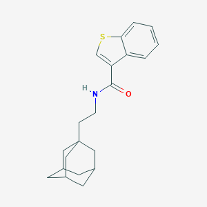 N-[2-(1-adamantyl)ethyl]-1-benzothiophene-3-carboxamide