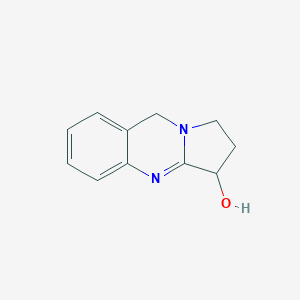 molecular formula C11H12N2O B045323 Vasicin CAS No. 6159-56-4