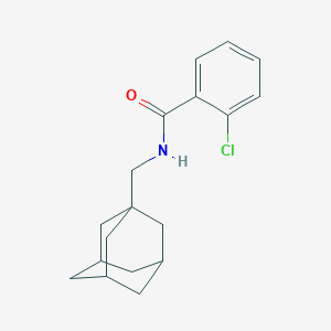 N-(1-adamantylmethyl)-2-chlorobenzamide