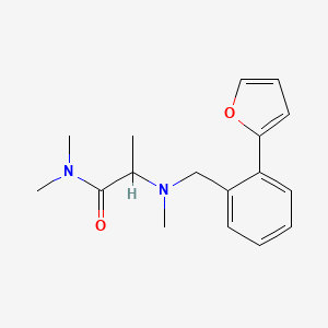 2-[[2-(2-furyl)benzyl](methyl)amino]-N,N-dimethylpropanamide