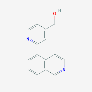 (2-isoquinolin-5-ylpyridin-4-yl)methanol