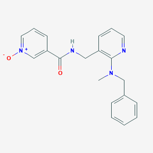 N-({2-[benzyl(methyl)amino]-3-pyridinyl}methyl)nicotinamide 1-oxide