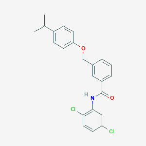 N-(2,5-dichlorophenyl)-3-[(4-isopropylphenoxy)methyl]benzamide