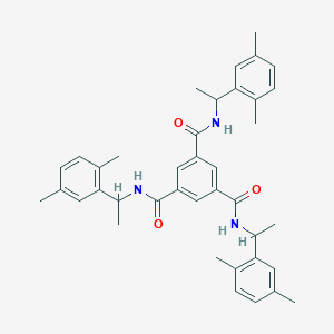 N,N',N''-tris[1-(2,5-dimethylphenyl)ethyl]benzene-1,3,5-tricarboxamide