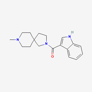 2-(1H-indol-3-ylcarbonyl)-8-methyl-2,8-diazaspiro[4.5]decane