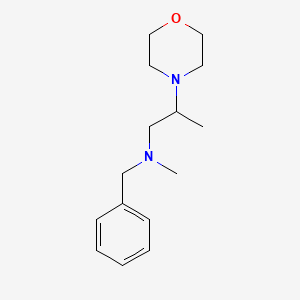 molecular formula C15H24N2O B4534942 N-benzyl-N-methyl-2-morpholin-4-ylpropan-1-amine 