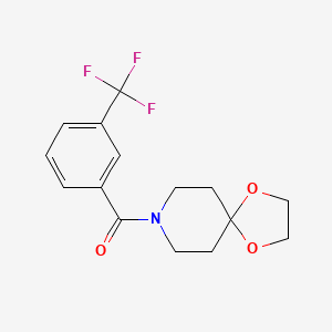 8-[3-(trifluoromethyl)benzoyl]-1,4-dioxa-8-azaspiro[4.5]decane