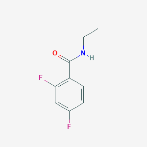 molecular formula C9H9F2NO B4537132 N-ethyl-2,4-difluorobenzamide 