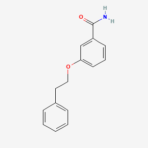 molecular formula C15H15NO2 B4537926 3-(2-phenylethoxy)benzamide 
