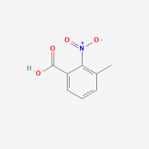 molecular formula C8H7NO4 B045383 3-甲基-2-硝基苯甲酸 CAS No. 5437-38-7