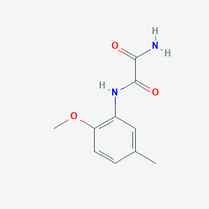 molecular formula C10H12N2O3 B4538761 N-(2-methoxy-5-methylphenyl)ethanediamide 