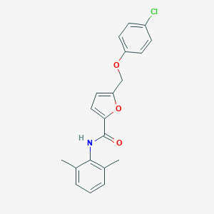 5-[(4-chlorophenoxy)methyl]-N-(2,6-dimethylphenyl)-2-furamide