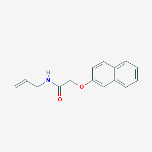 molecular formula C15H15NO2 B4538867 N-allyl-2-(2-naphthyloxy)acetamide CAS No. 6139-45-3