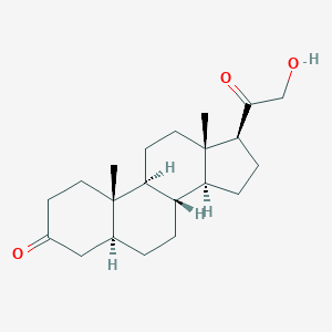 molecular formula C21H32O3 B045392 5alpha-Dihydrodeoxycorticosterone CAS No. 298-36-2
