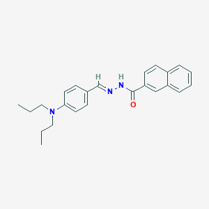 N'-[4-(dipropylamino)benzylidene]-2-naphthohydrazide