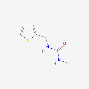 molecular formula C7H10N2OS B4540517 N-methyl-N'-(2-thienylmethyl)urea 