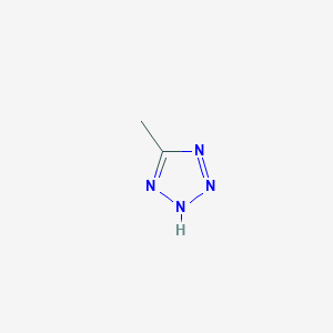 molecular formula C2H4N4 B045412 5-Methyltetrazole CAS No. 4076-36-2